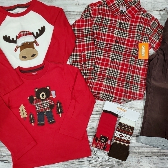 Gymboree Holiday Winter Lot Moose Mountain Collection NWT - Picture 10 of 16